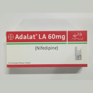 Adalat LA Tab 60 MG 2?10?s