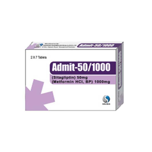 Admit 50/1000MG Tab 14?s