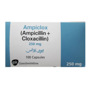 Ampiclox Cap 250 MG 100?s
