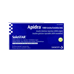 Apidra solostar inj 100 Iu 5*3