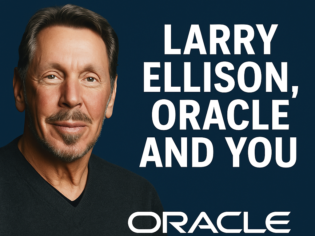 Larry Ellison, Oracle, AI and You. world richest person 2025
