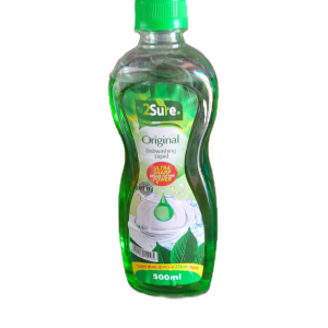 2 sure dish washing soap 500ml