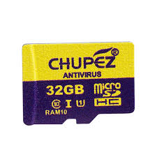 32GB AntiVirus memory card
