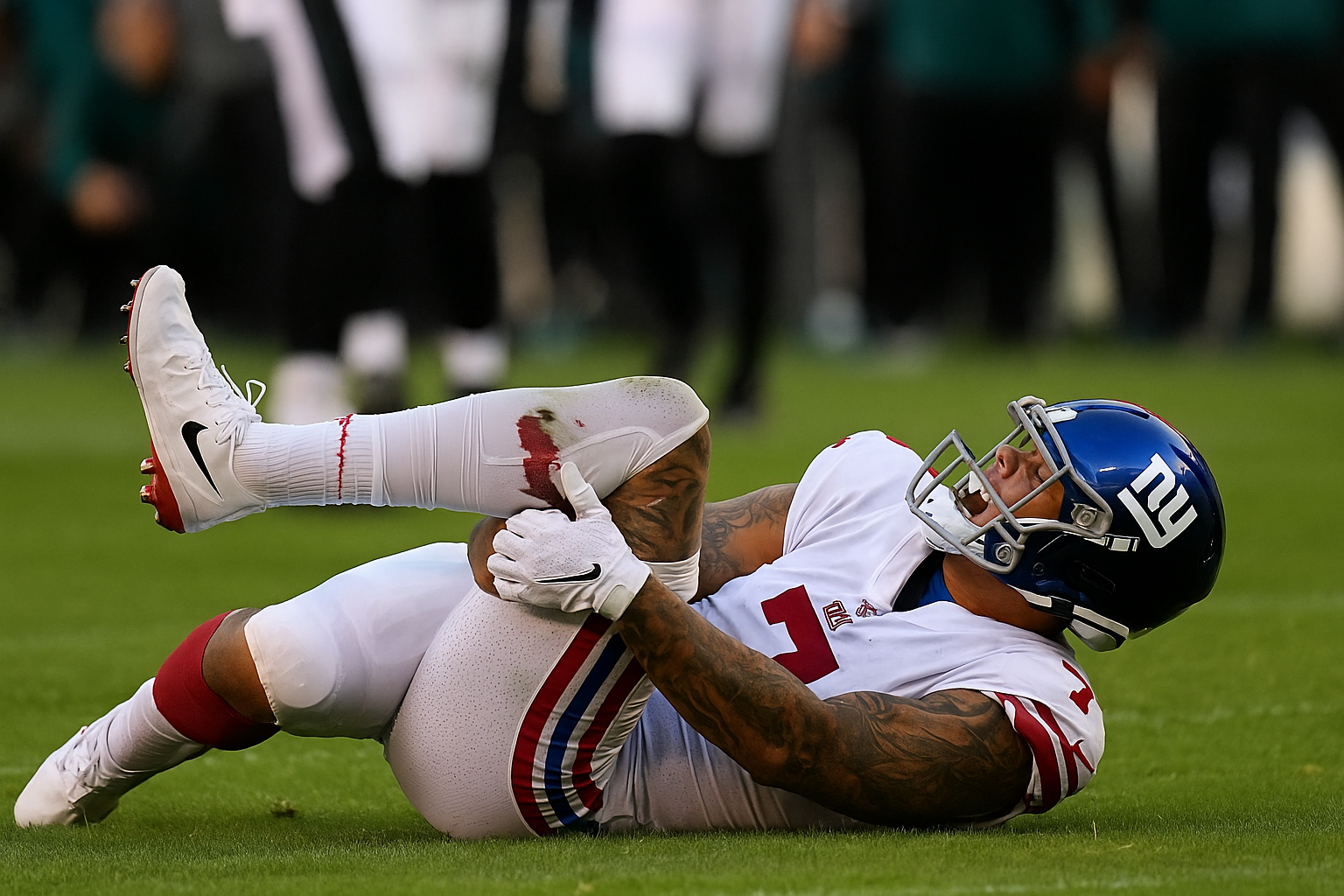 Full News on New York Giants vs. Philadelphia Eagles Match, Cam Skattebo Injury