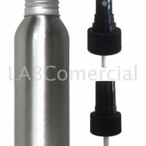 100ml Aluminium Bottle & 24mm Atomizer Spray Cap