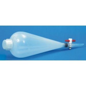 100ml Plastic Separating Funnel, PTFE Stopcock