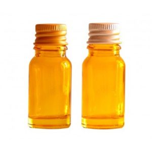 10ml Yellow Glass Dropper Bottle & Aluminium Cap