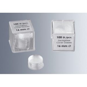 10mm Microscope Glass Coverslip, Circular, Batch Number