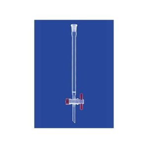 125ml Chromatography Column, SJ Socket & Stopcock with PTFE Key