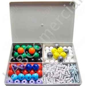 126-piece organic chemistry kit