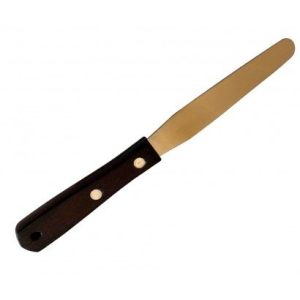 150mm Stainless Steel Spatula & Wooden Handle