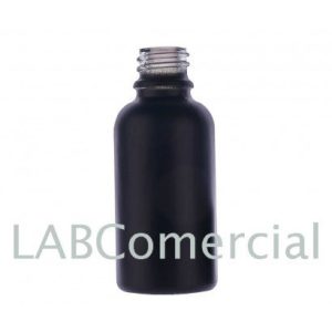 15ml Matt Black Dropper Glass Bottle without Cap (On request and No right of return)