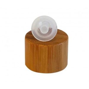 18mm Bamboo Screw Closure with Vertical Dropper Insert