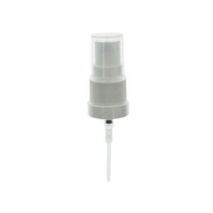 18mm White Finger Spray Atomiser, Stepped