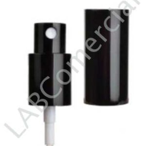 18mm Aluminum Black Atomiser Spray Screw Cap