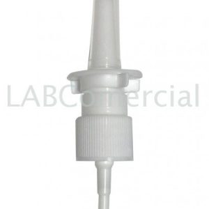 18mm Nasal Spray Pump, White