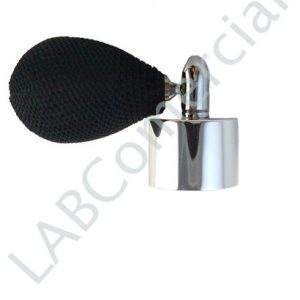 18mm Silver Atomiser Spray with Silver Bulb Pump