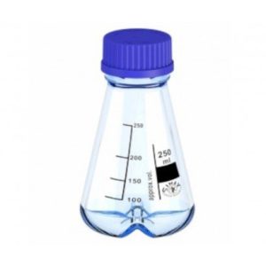 2,000ml Baffles Erlenmeyer Flask with Screw Cap