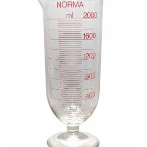 2,000ml Graduated Glass Measure, Cone-Shape