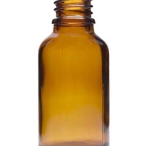 20ml Amber Glass Dropper Bottle without Cap