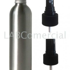 250ml Aluminium Bottle & 24mm Atomizer Spray Cap
