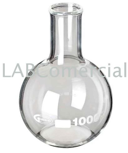 250ml Spherical Flask, Flat Bottom & Narrow Neck