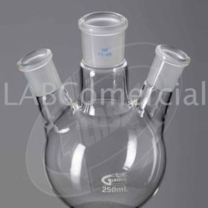 250ml Spherical Flask, Round Bottom, 3 Necks 29/32