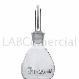 25ml Glass Density Bottle, Calibrated