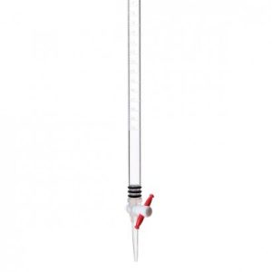 25ml TPX Burette with PTFE Straight Stopcock