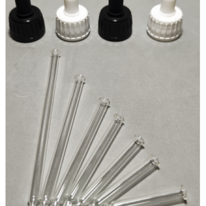 28mm Screw Dropper Cap & 90mm Glass Tube