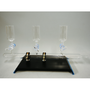 300ml Glass Vacuum Manifolds 3-Places without Accessories