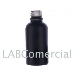 30ml Matt Black Dropper Glass Bottle, without Cap