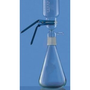 47mm Glass Filter Holder, Ground Joint & 2,000ml Flask