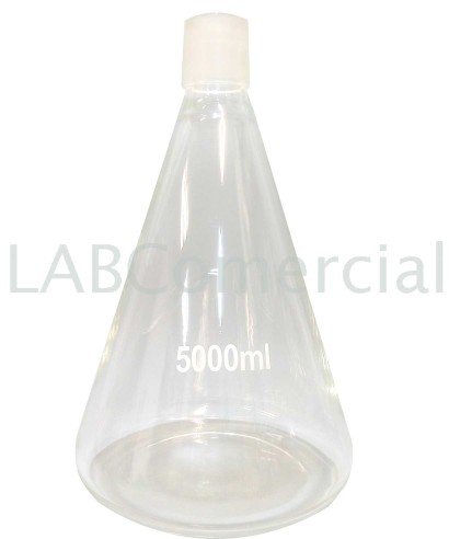 5,000ml Conical Glass Flask 50/42