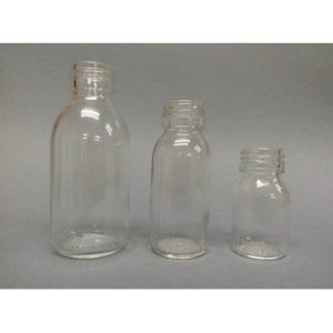 500ml Clear Glass Sirop Bottle without Cap