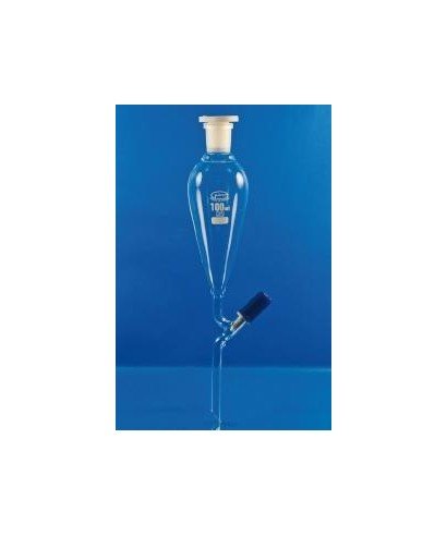 500ml Glass Separating Funnel with PTFE Needle Valve