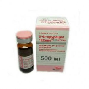 5 Fluorouracil EBEWE solution 10ml 500mg fluorouracil Breast Cancer 5-??????????