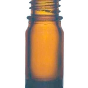 5ml Amber Glass Dropper Bottle without Cap