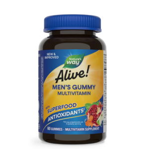 Alive Men?s Gummy Multivitamins ? 17 Nutrients for Energy, Immunity & Vitality