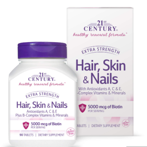21ST CENTURY HAIR SKIN NAILS EXTRA 90?S