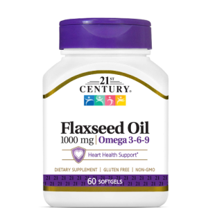21ST CENTURY FLAXSEED OIL CAP 60?S