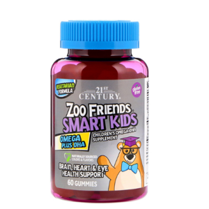 21ST CENTURY ZOO FRIENDS SMART KIDS GUMMIES 60?S