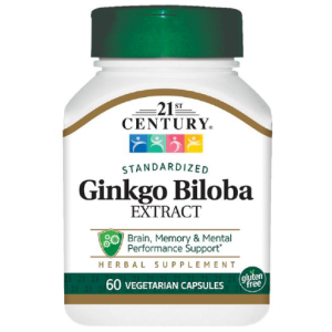 21ST CENTURY GINGKO BILOBA 60MG CAP 60?S