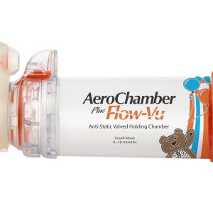 AeroChamber Plus Flow-Vu Anti-Static with Small Mask Infant 0-18 Months