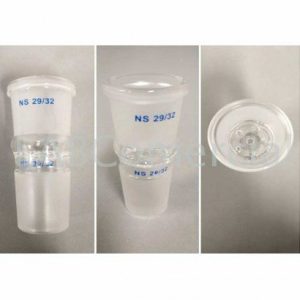 Adapter with Perforated Plate, Male/Female 29/32