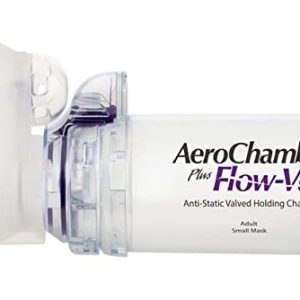 AeroChamber Plus Flow-Vu Anti-Static with Adult Small Mask