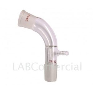 29/32 Angled Glass Joint Adapter & Tube Connector
