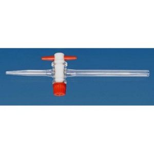 Burette Stopcock with PTFE Key, Class AS