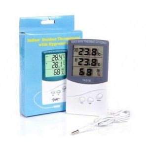 Digital thermometer-hygrometer with probe In/Out Max/Min