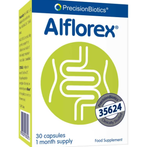 Alflorex Original Daily Gut Health Supplement ? 30 Capsules